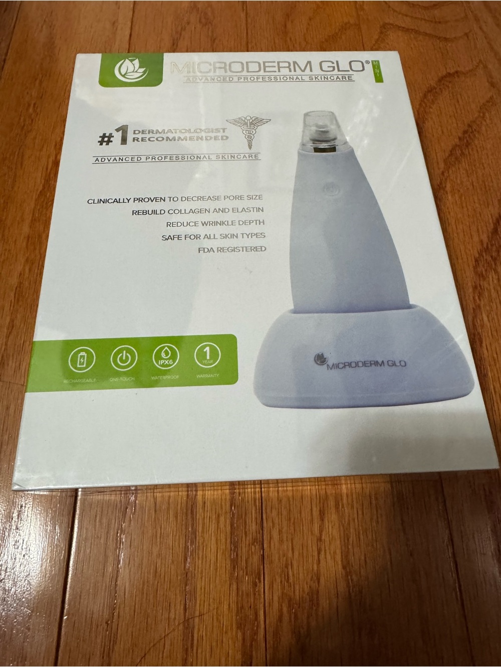 Facial Microdermabrasion Device - White